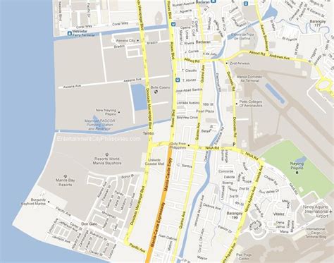 entertainment city map|Google Maps.